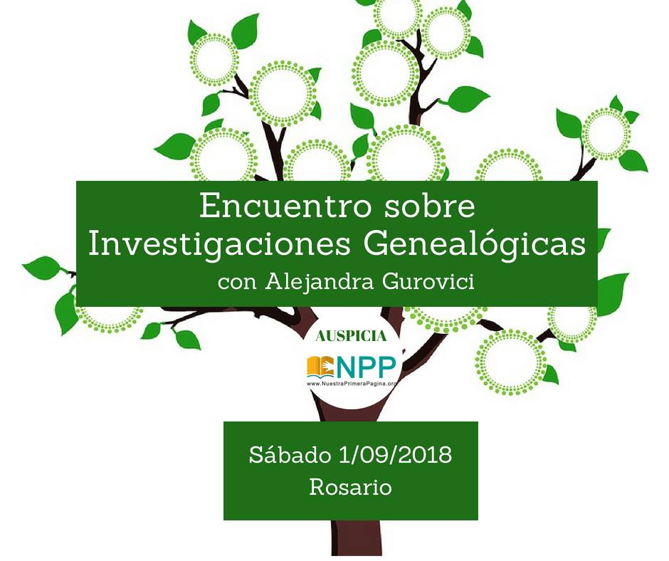 Nuevo Taller Investigacion Genealogica Nuestra Primera Página 3110